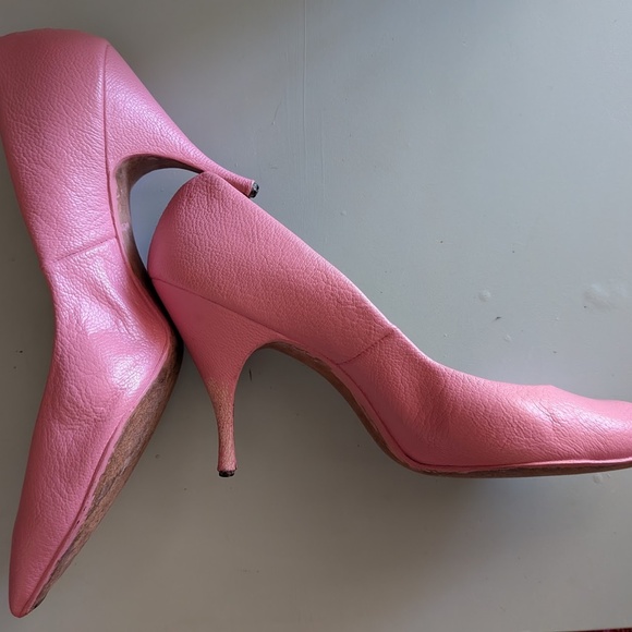 VINTAGE 1962 Kinney's Enzel of Paris Pink Pumps - Size 7 - Picture 9 of 9